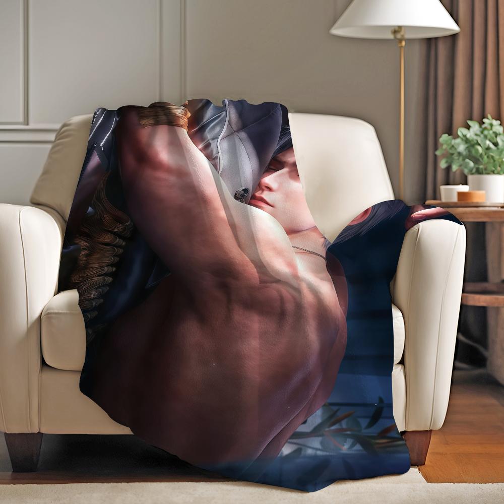 Love and Deepspace Sylus Blanket For Sofa Office Bed Plane Travel Sleep Read Relax Camping Soft And Warm