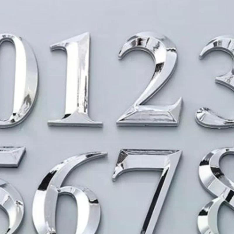 Self Adhesive Door Number Sign House Number Digit Apartment Hotel Office Sticker