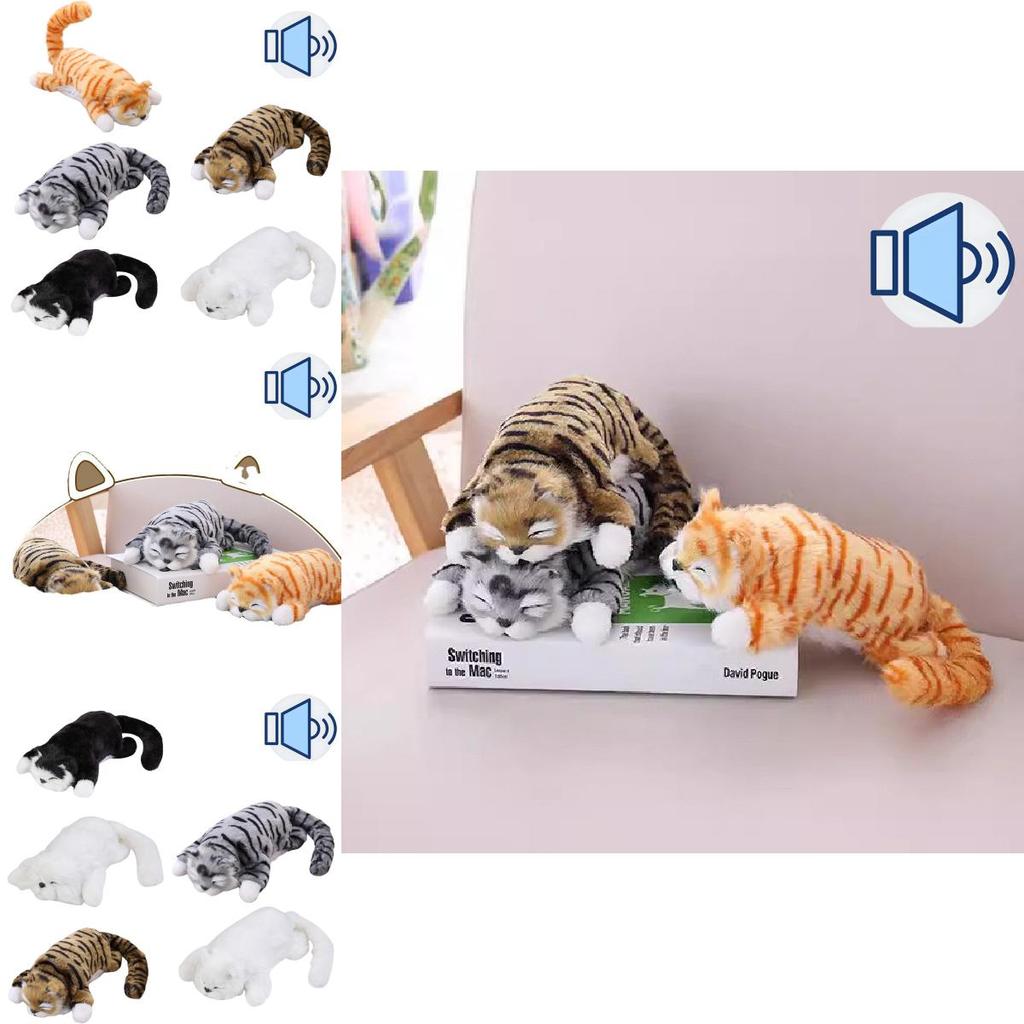 Rolling Cat Plush Toy With Music And Sound For Kids Playroom Entertainment