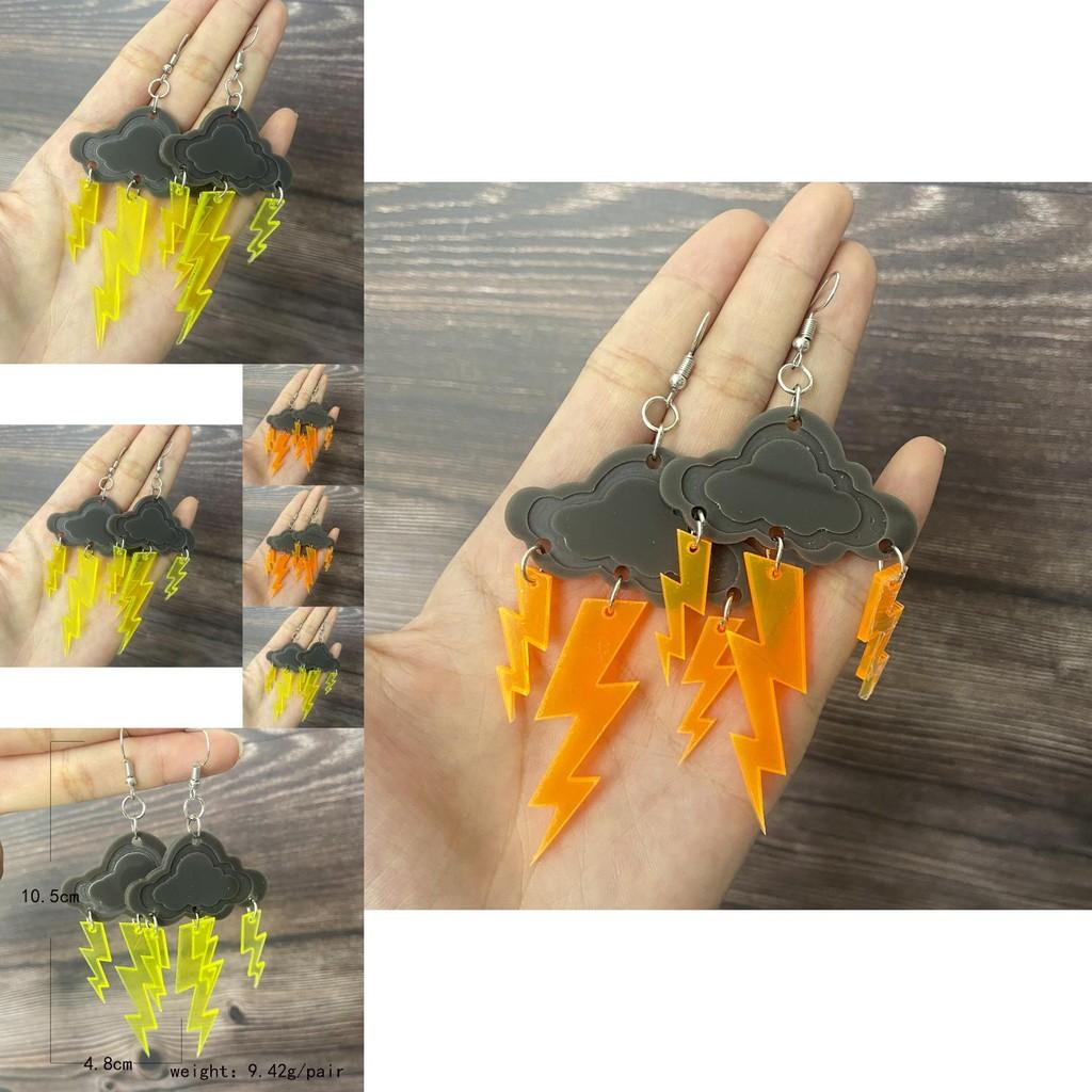Stylish Minimalist Lightning Earrings For Women Trendy Summer 2023 Fashion