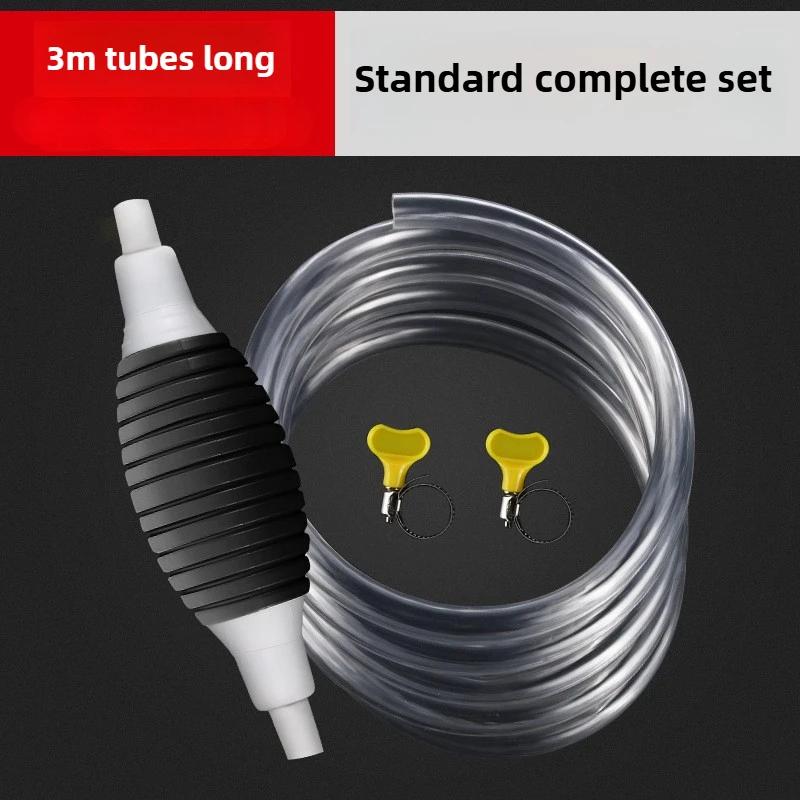 Multi-Function Kitchen Water Pump Sucker Manual Fuel Tank Suction Pipe Car Oil Pump Drinkware Tool for Home Garden Dining Bar