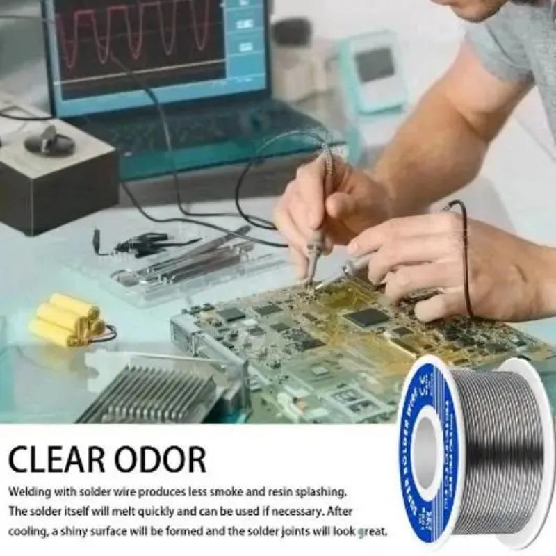 20/30/50/100g Electronic Soldering Wire Solder Wires Rosin Core Tin Multipurpose Welding Wire Flux Iron Wire Reel Household Tool