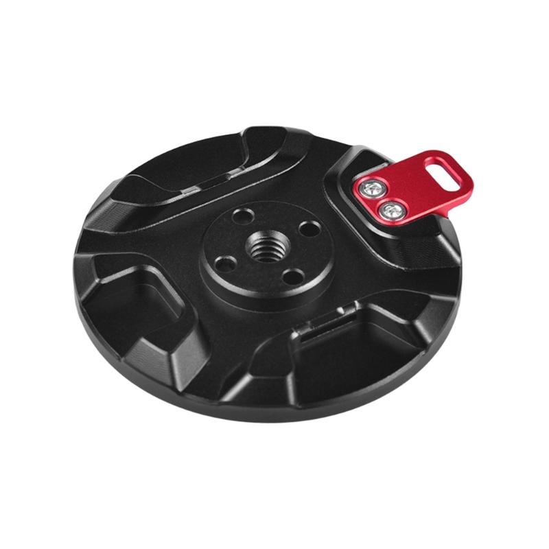 

Aluminum Magnetic Phone Holder Base 1/4 Interfaces Phone Mount Base Upgrades for Vloggings And Live Streaming On Tripods 1