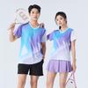 Quick-Dry Breathable Badminton, Tennis & Volleyball Uniform Set for Women & Men with Printed Numbers