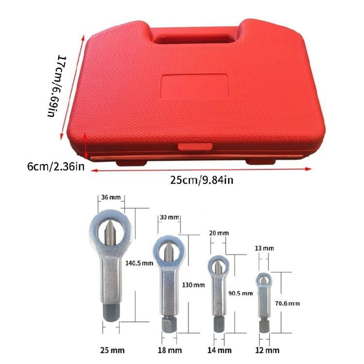Nut Splitter Accuracy Ground Cutting Edges Universal Size Adaptability Safety Lock Feature For Industrial Maintenance Emergency Repairs