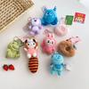 Bunny Cartoon Cute Plush Keychain Pp Cotton Filling Wedding Gifts Company Events
