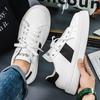 Spring New Men's Low-top Platform Skateboard Shoes Student Leather Surface Versatile White Shoes Sports Men's Shoes