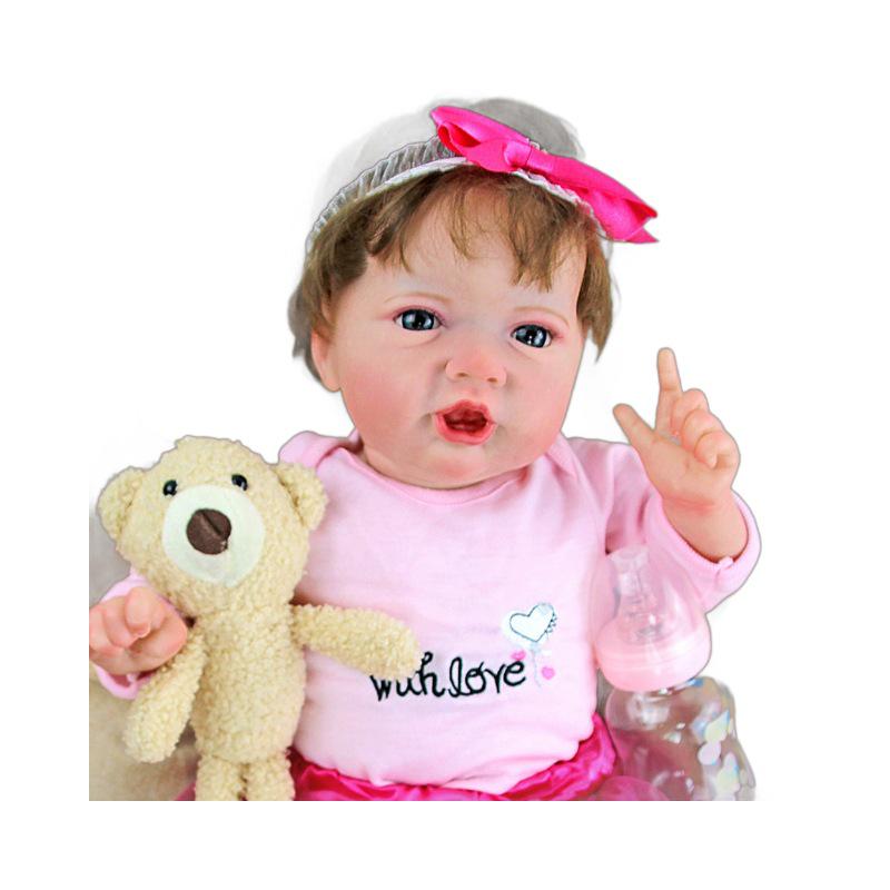 55cm Gertie Reborn Vinyl Baby Doll - Toy Gift