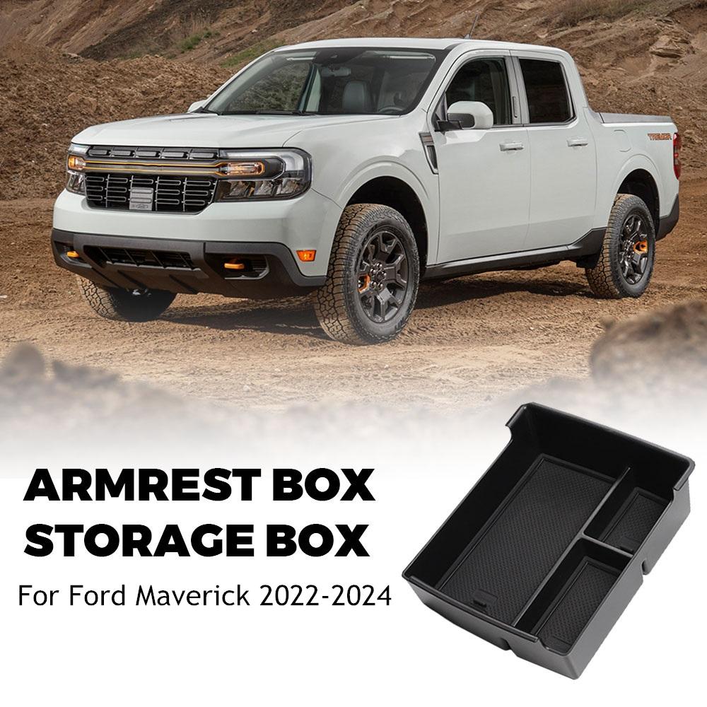 For -2025 Ford Maverick Pickup Center Console Armrest Storage Box Organizer