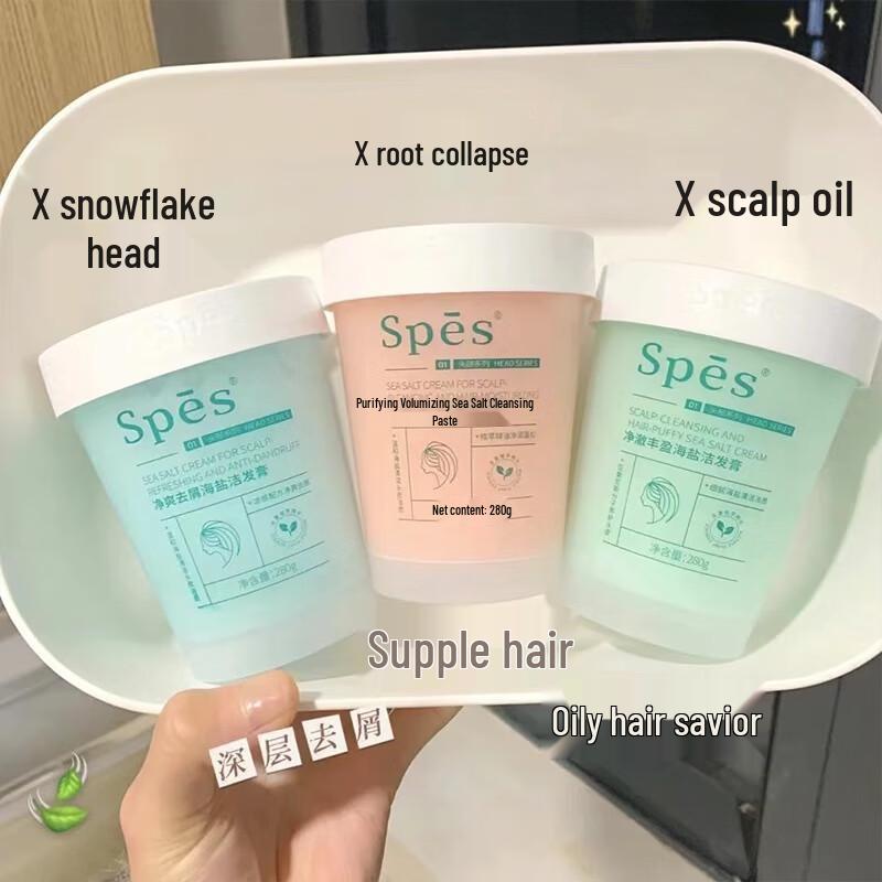 Spes Purifying & Volumizing Sea Salt Shampoo