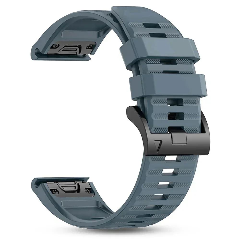 Official Quick Fit Silicone Watch Strap For Garmin Fenix 5X 5 Plus 6X 6 7X 7 E 8pro Enduro 3 Instinct 3 Band 22mm 26mm Bracelet