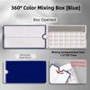 360 Degree Rotatable Paint Box Detachable Watercolor Packaging Box  Painting Sketch