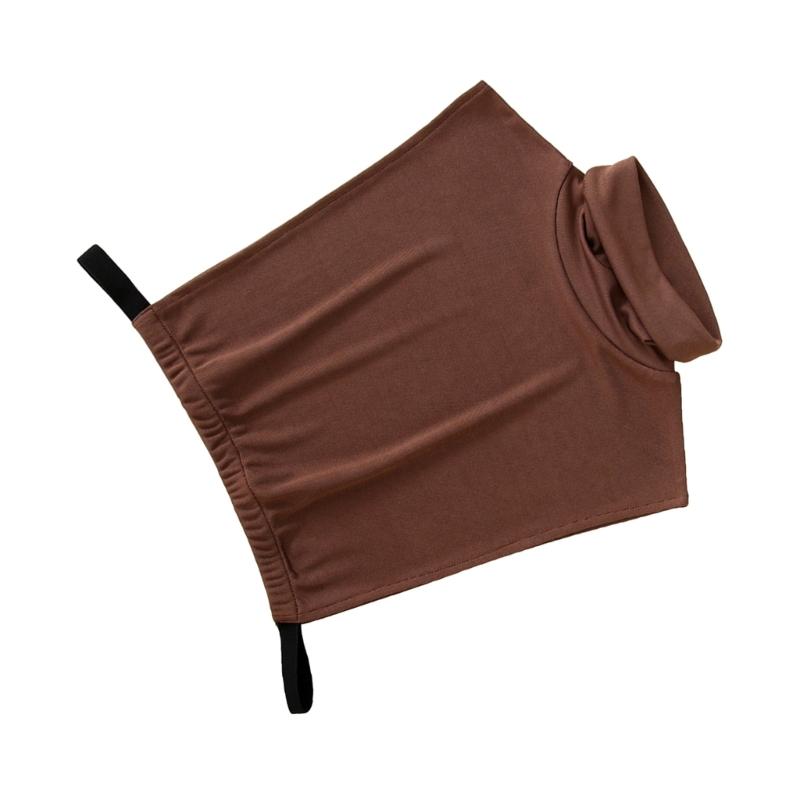 Weich und Bequem Damen Half Top Kragen Eleganter Nackenwärmer für Alle Jahreszeiten Trendiger Damenkragen Rollkragen