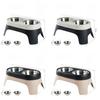Pet Food Bowls Set With Antispill Elevated Design For Cats And Dogs