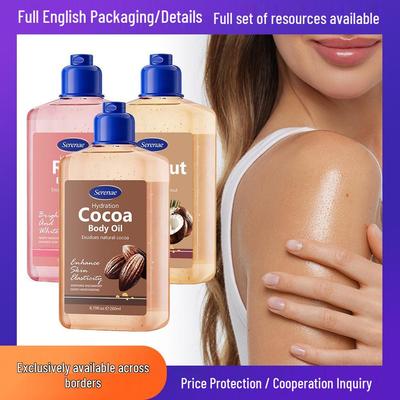 Serenae Coconut Body Oil - Large Capacity Essential Massage Oil for Export