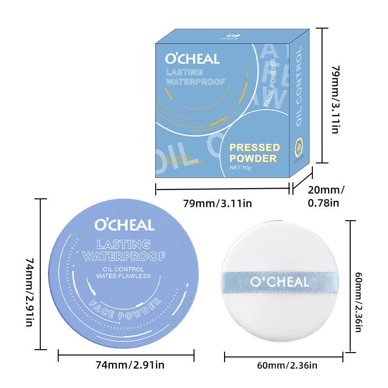 OCHEAL Silky Matte Concealer & Setting Powder Waterproof Loose Powder for Southeast Asia