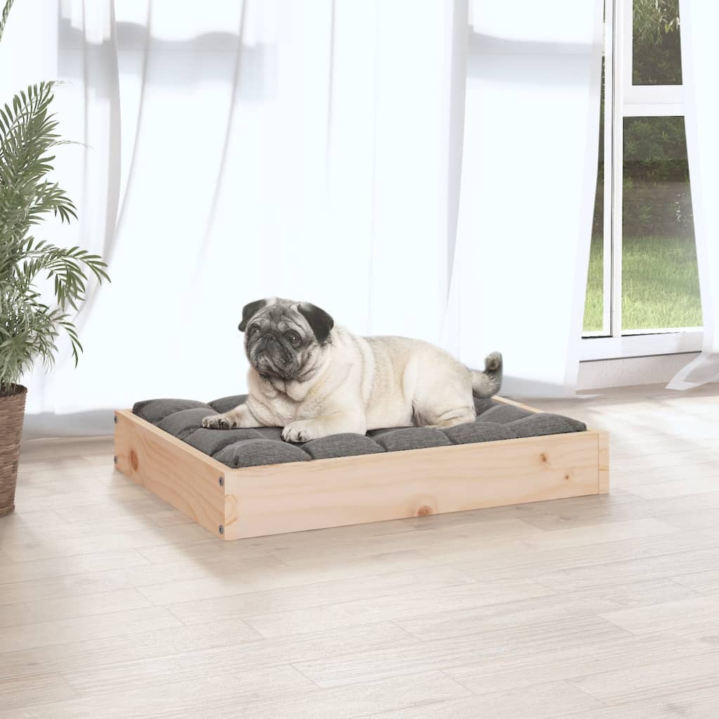 Hundebett 61,5 x 49 x 9 cm Massivholz Kiefer
