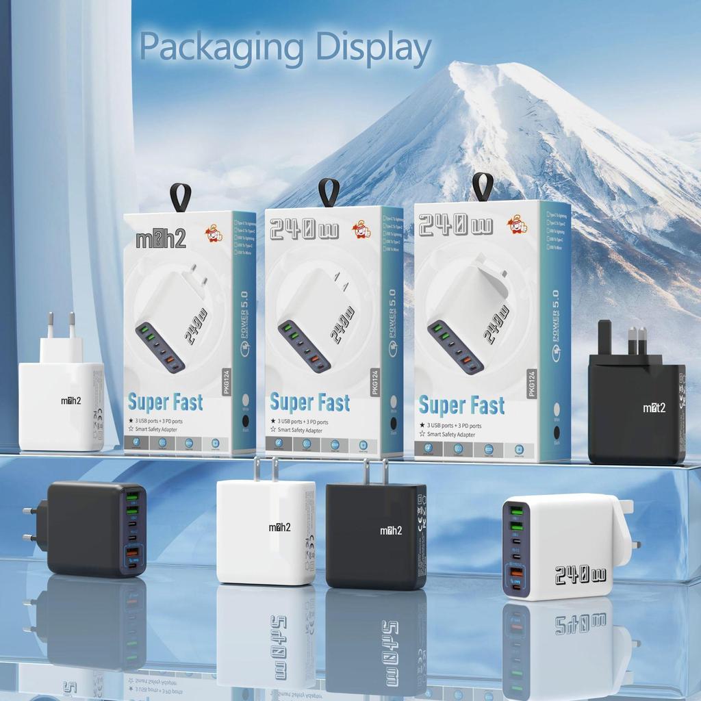 Cross-Border Multi-Port Smart Charger: EU/US/UK Standards, Super Fast Charging