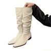 Fashionable versatile Spring Autumn New Thick Heel Boots Pointed Low Heels Casual Elegant Temperament Slim women Boots