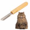 With Wood Handle Cat Grooming Comb Multifunction Pet Grooming Tool  for Cats Dogs