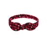 Decorations Navidad Decor Bowknot Snowflake Xmas Garland Christmas Grid Headband New Year Gift