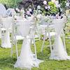 5/10M Wedding Arch Draping Tulle Fabric Wedding Arch Decoration Yarn Birthday Party Backdrop Baby Shower Supplies Ceiling Decor