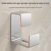 Punch-Free Bathroom & Kitchen Storage Rack with Hooks - Hanging Basin Organizer