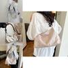 Trendy Lightweight Nylon Shoulder Tote Bag With Retro Charm And Cozy Feel