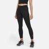 Nike Sportswear Essential 7/8 Solid Color Windproof Athletic Leggings Women Leggings Black CZ8533-010