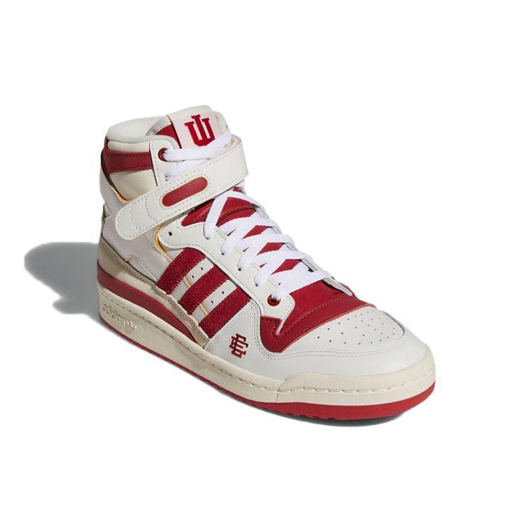 Adidas Eric Emanuel X Midnight Madness X Forum 84 High Indiana Men Sneakers White Cloud-White Team-Victory-Red GW7791