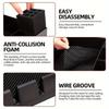 Large Capacity Stylist Toolbox Storage Cosmetic Container Professional Hair Clipper Stand  Salon