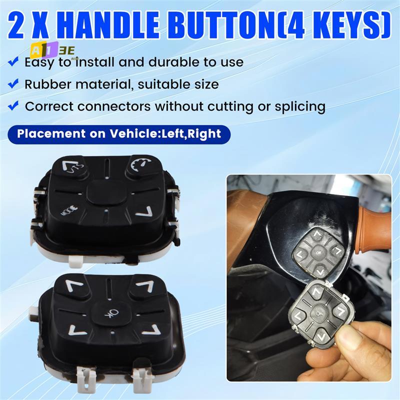 A03E-For Bombardier Sea-Doo RXP GTX RXT 2018 Motorcycle Boat Button Handle Button Rubber