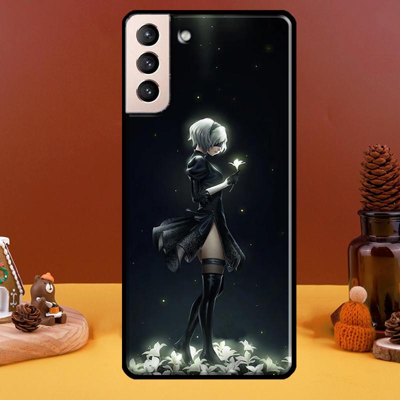 Nier Automata Lunar Tear Art Case For Samsung Galaxy S21 S20 FE Note 20 S22 Ultra Note 10 S8 S9 S10 Plus Phone Cover