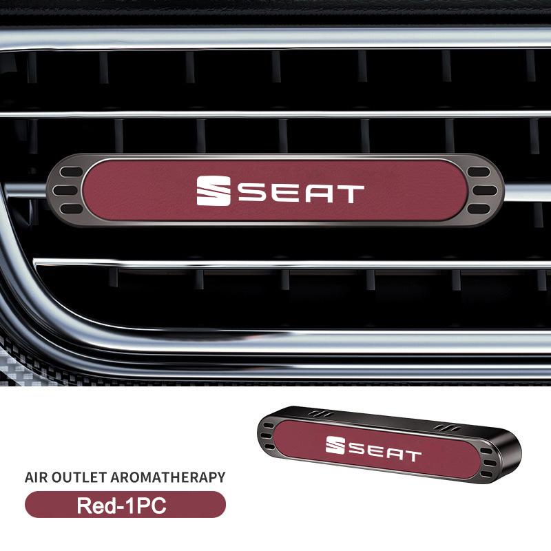 Auto Headrest New Car Air Vent Perfume Car Air Freshener Flavoring For Seat Leon 5f Ibiza 6l 6j Leon 1p Cushion Altea Xl LeonMk