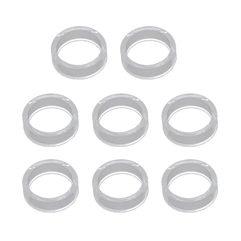8pcs Silicone Joysticks Protector Rings Analogs Stick Defense Rings Gaming Accessories Suitable for P5 Controllers
