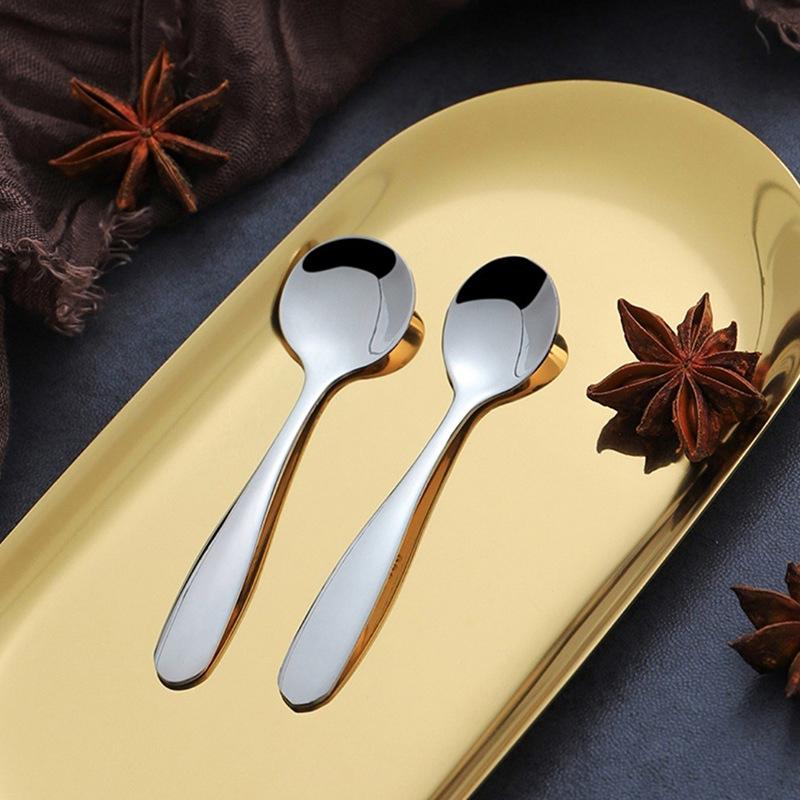 Nerezová ocel Lžíce na míchání kávy Mini Note Lžíce Hrnek Čajové lžičky Music Bar Zmrzlina Kreativní dárek Lžíce Kuchyňské nádobí