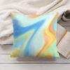 Colorful Marble Pattern Cushion Cover Short Plush Double-Sided Printing Home Machine Washable In Warm Winter Pillow Cover