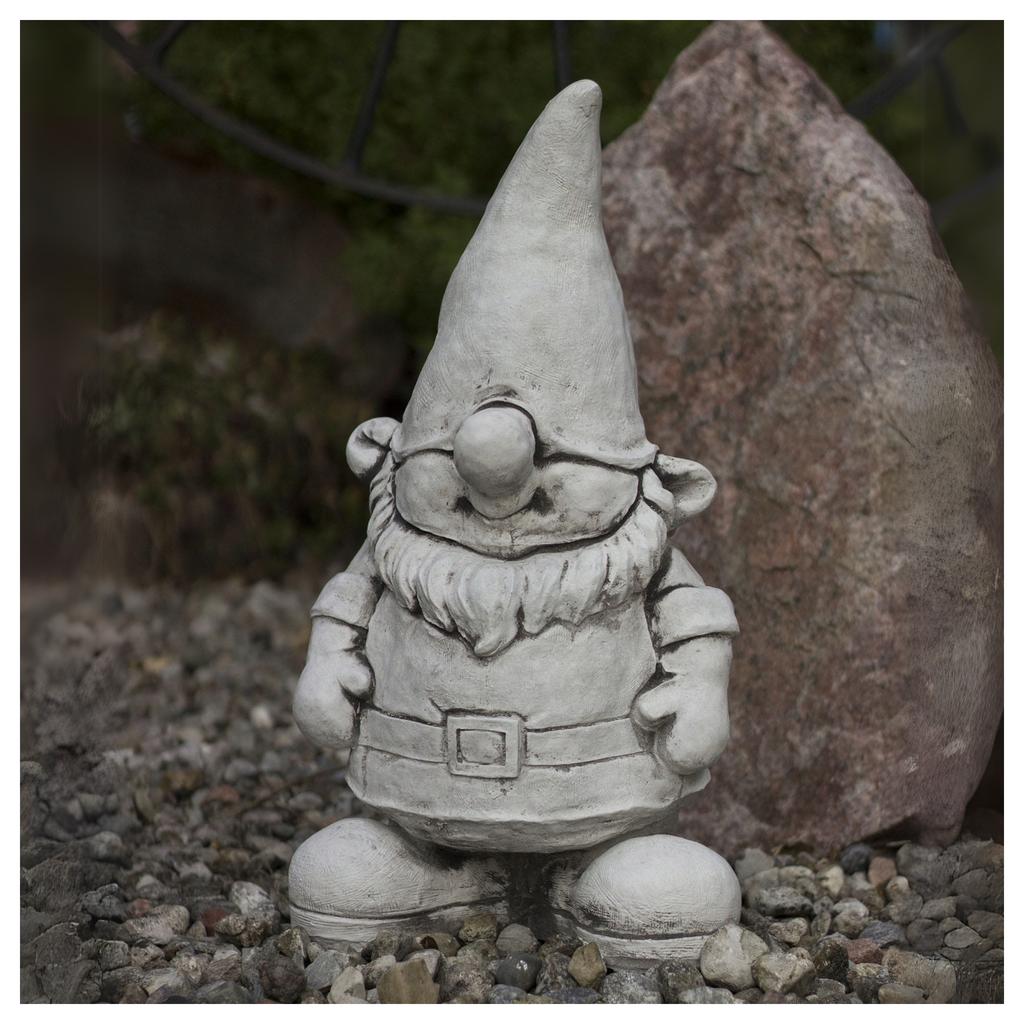 Large Garden Figure - Dwarf In an Oversized Hat