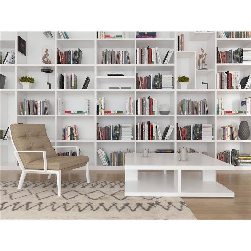 High-Definition Douyin-Moderator-Hintergrund: Bücherregal Bürodeko