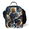 Cartoon NARUTO Insulated Cooler Lunch Bag Cute Portable Lightweight Picnic Bag for Boys & Girls Age 5-10 Kids Daily Food Bag