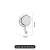 Suction Cup Wall Hook For Entryway With Double Hooks In Nordic Style For Home Organization