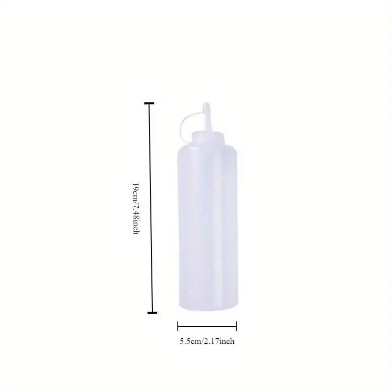 New Kitchen Convenience Tools Plastic Squeeze Bottle Condiment Dispenser Mustard Ketchup Sauce Vinegar Accessories Supplies