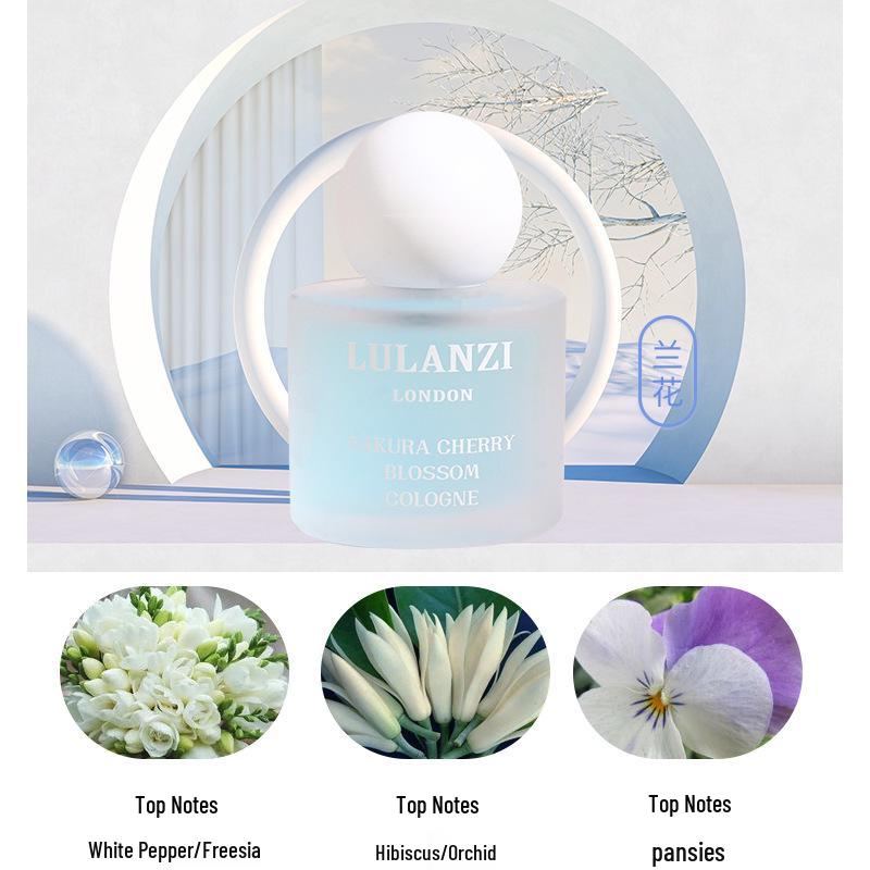 L'Occitane Cherry Blossom Azalea Orchid Floral Perfume - Fresh, Long-Lasting, Light, Elegant Fragrance