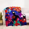 Spider-Man Outdoor Flannel Throw Blanket - HD Printed Lightweight Soft Warm All-Season Blanket for Sofa, Bed, Travel, Camping 1203040