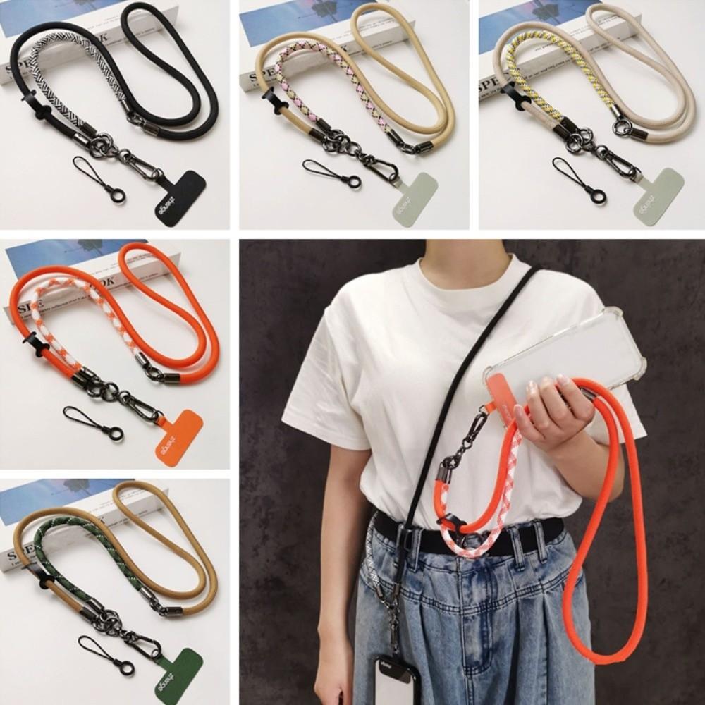 3 In 1 Mobile Phone Lanyard Hanging Rope Phone Neck Straps Crossbody Phone Strap  Lanyard Patch