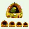 Fashion Pet Bird Parrot Cages Windproof Hammock Hut Tent Bed Hanging Cave