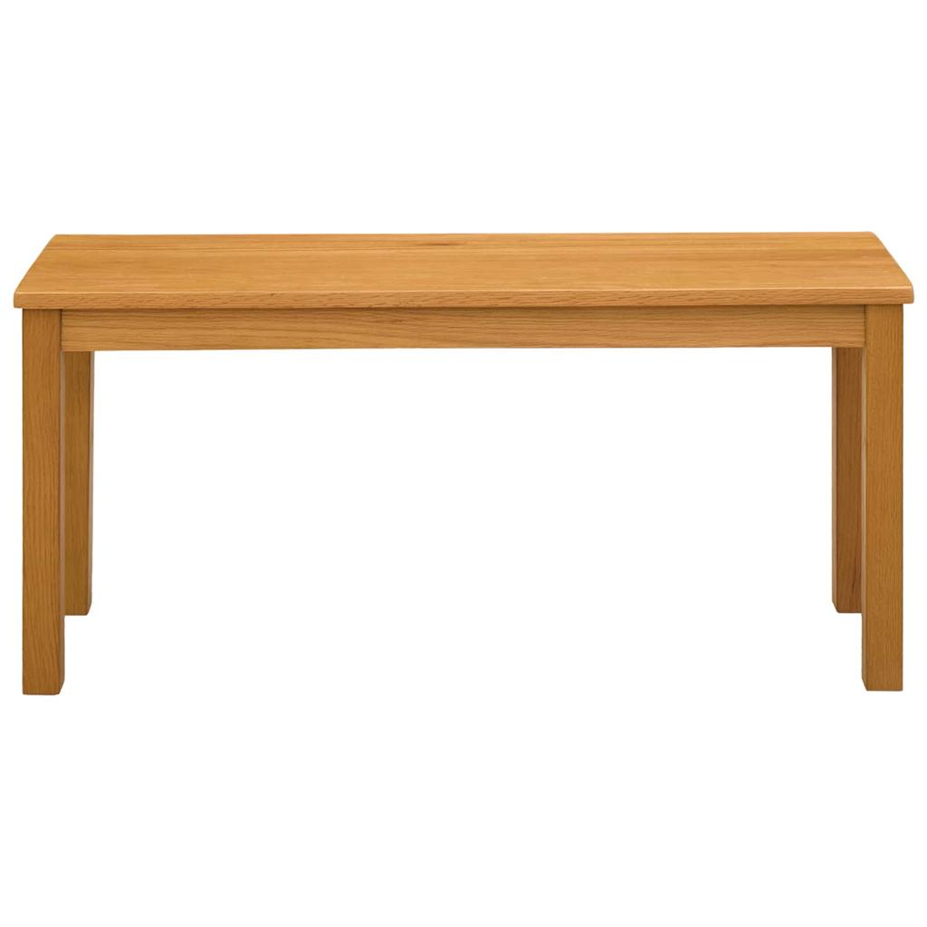 Dining Bench 95 x 32 x 45 cm Solid Oak Natural
