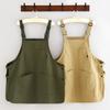 Adult Water-Resistant Apron for Household Kitchen Coffee Roasting And Catering Use - Durable Workwear Aprons