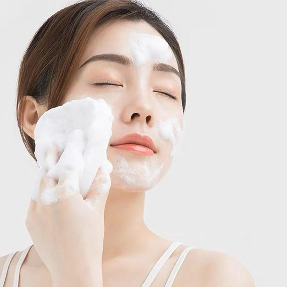 

Portable Exfoliator Skin Care Compress Puff Cleansing Sponge Face Wash Pad Body Facial Cleaner