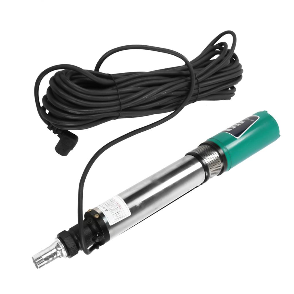 1   48V 60V 4 5m‑45 55m DC Deep Well Pump High Lift Solar Submersible Water Pump 20m Line